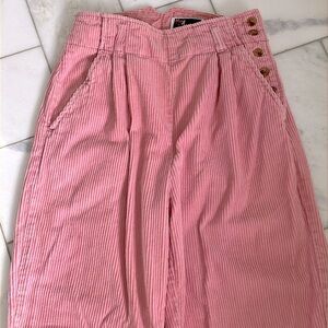 Vintage pink corduroys